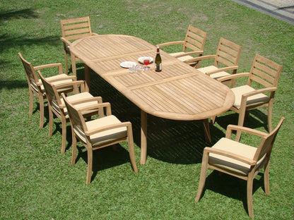 117" Oval Table with Travota Chairs