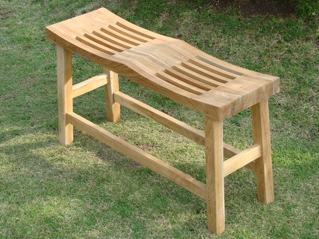 Double Curved Seat Bench