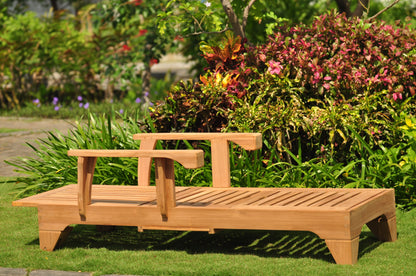 Teak Caranas Chaise Lounger