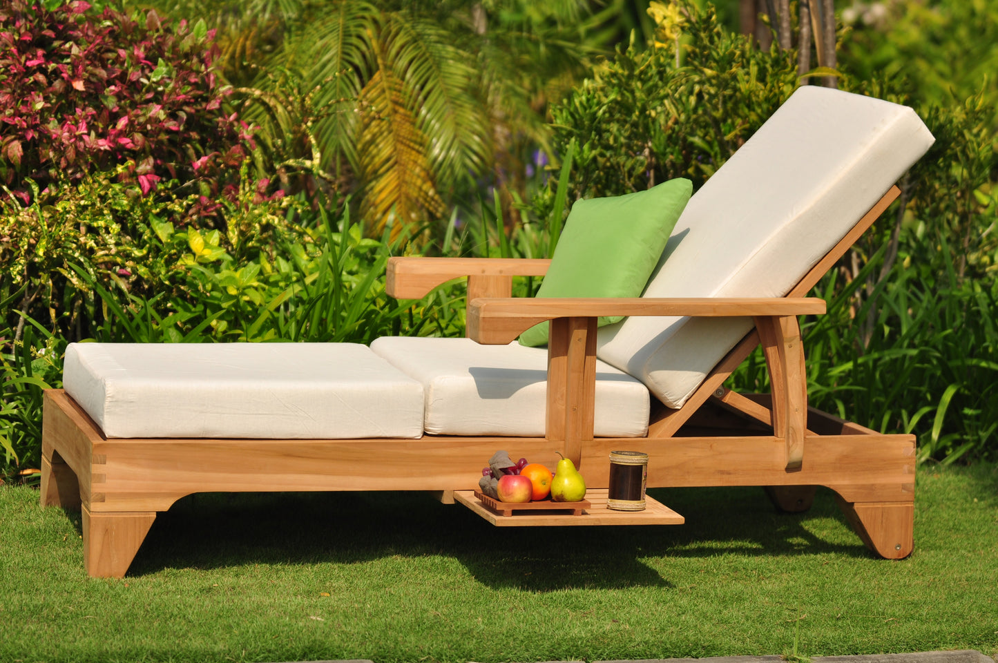 Teak Caranas Chaise Lounger