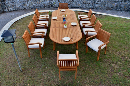 117" Oval Table with Napa Chairs