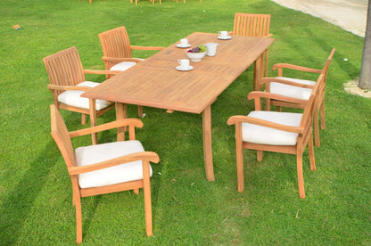 94" Rectangle Table with Napa Chairs