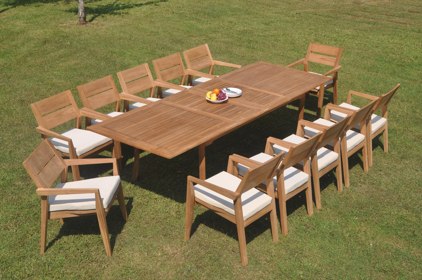 117" Rectangle Table with Vellore Chairs