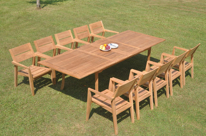 117" Rectangle Table with Vellore Chairs