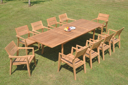 117" Rectangle Table with Vellore Chairs