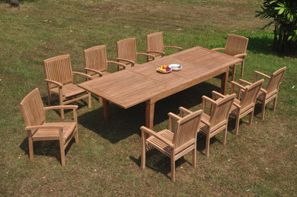 122" Caranas Dining Table with Wave Chairs