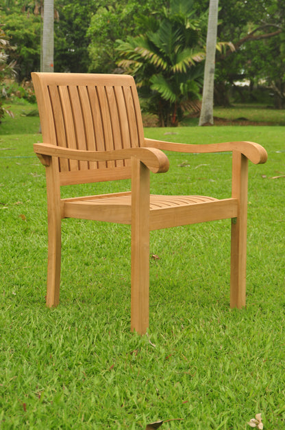 Napa Stacking Arm Dining Chair