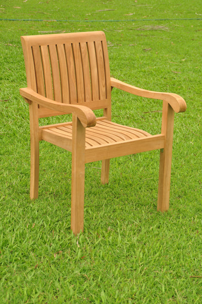 Napa Stacking Arm Dining Chair