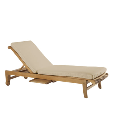 Teak Giva Chaise Lounger