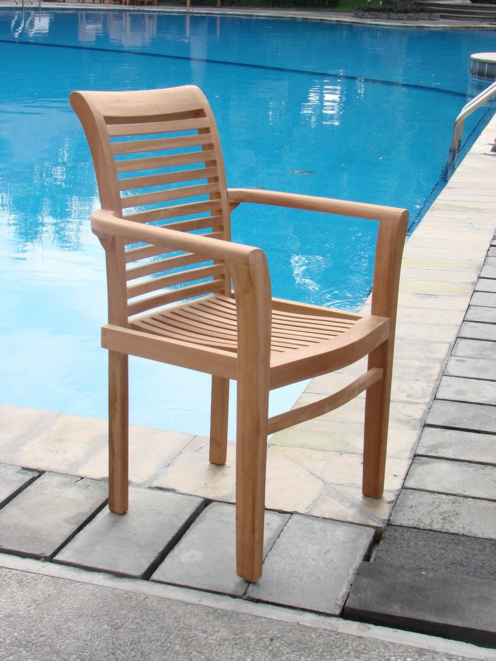 Mas Stacking Arm Dining Chair