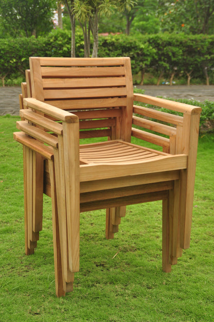 Montana Stacking Arm Dining Chair