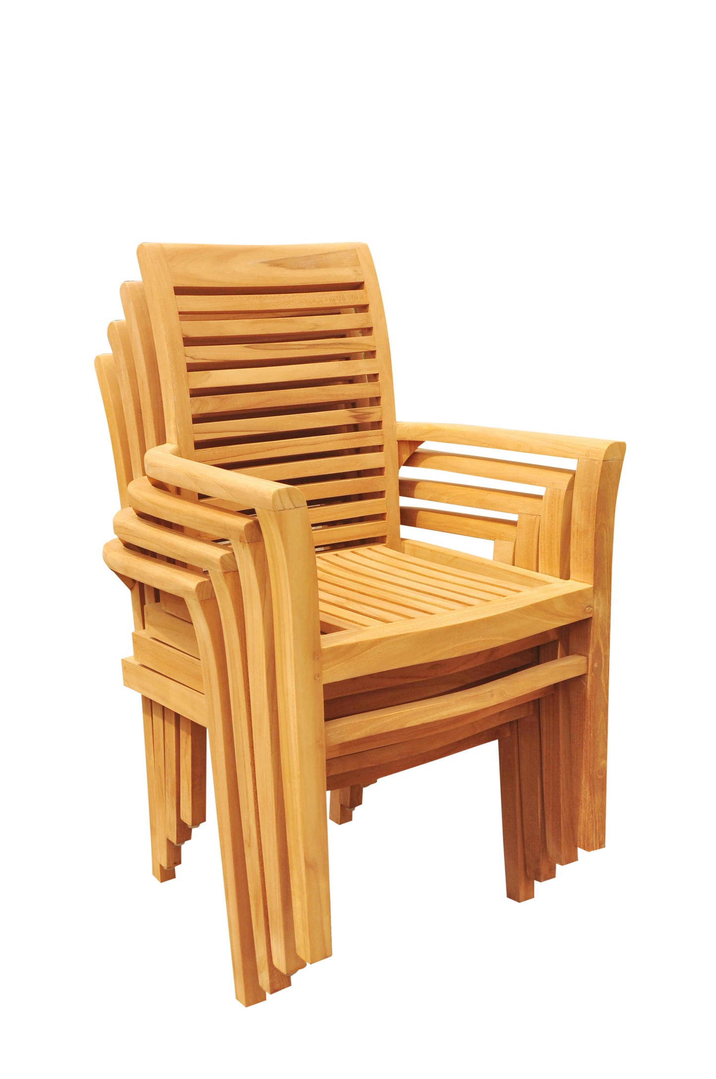 Mas Stacking Arm Dining Chair