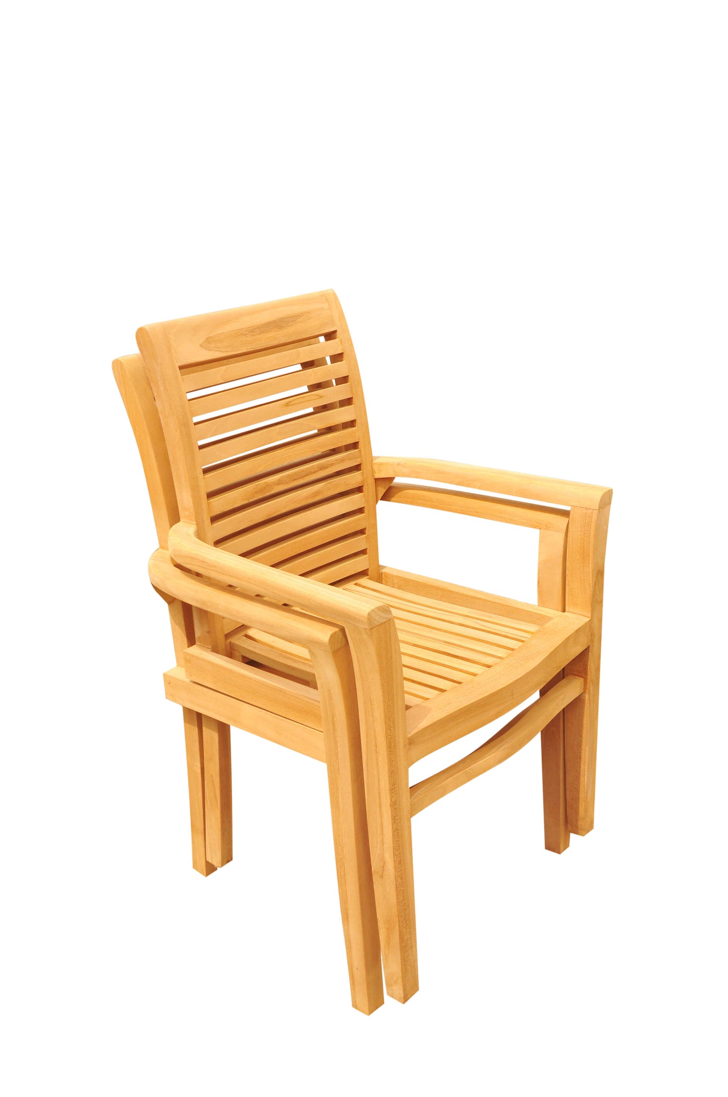 Mas Stacking Arm Dining Chair