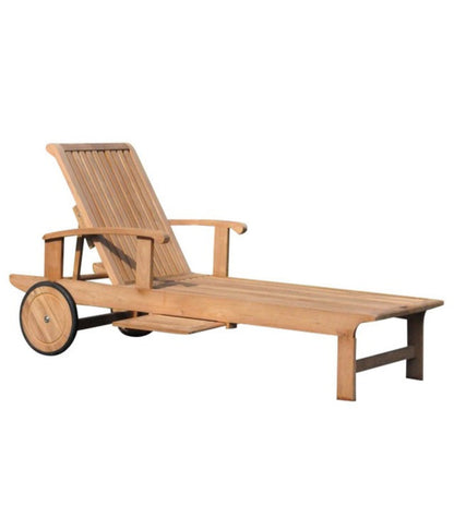 Teak Sack Chaise Lounger