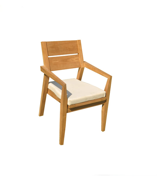 Vellore Stacking Arm Dining Chair